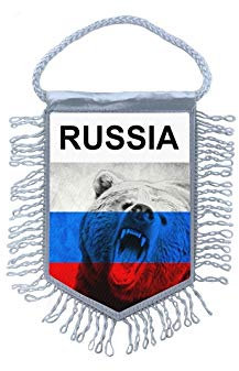 Akachafactory Wimpel mini Flagge Fahne flaggen miniflagge Russland russische C
