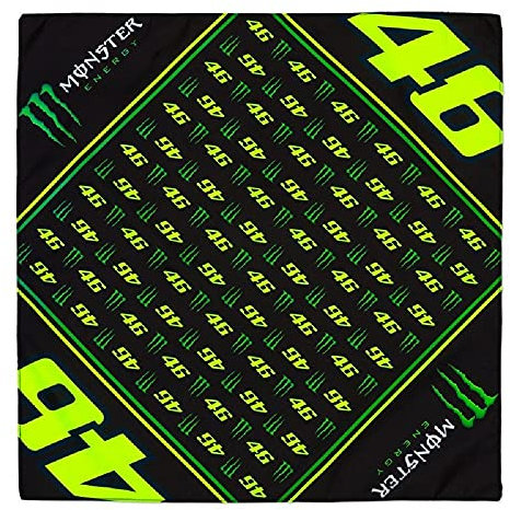 Valentino Rossi Bandana Monster Energy,Unisex,One Size,Multi