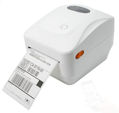 BEEPRT Thermal Label Printer Shipping Label Printer 4x6 6x4 USB & Bluetooth options for Phone, Windows & Mac. Royal Mail Evri Etsy Ebay Postage works with zebra brother Labels 100mm Wireless