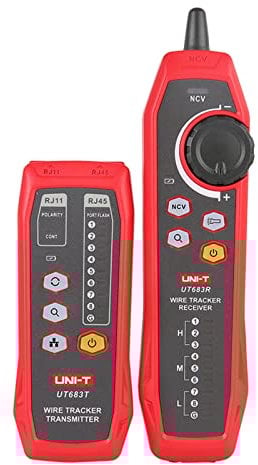 UNI-T UT683KIT Rastreador de Cables para RJ11 y RJ45 Cables