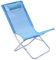 SUNNY STAR, Blu, Spiaggina Tolosa, Sdraio sedia pieghevole, giardino mare, 53x49x73