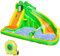 Outsunny Aufblasbare Hüpfburg mit Gebläse Wasserrutsche Spielpool Aufblasbare Wasserspielcenter mit Rutsche Wasserpark aufblasbar Planschbecken ab 3 Jahre 380 x 285 x 225 cm