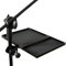 Large Microphone Stand Rack Tray Mic Stand Tray Holder- For Stage/Studio/Classroom - 13 x 9 NEW VERSION STAND NOT INCLUDED