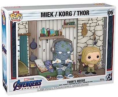 Funko Pop! Moments Deluxe: Marvel Avengers Endgame - Thor’s House - Vinyl-Sammelfigur - Geschenkidee - Offizielle Handelswaren - Spielzeug Für Kinder und Erwachsene - Movies Fans
