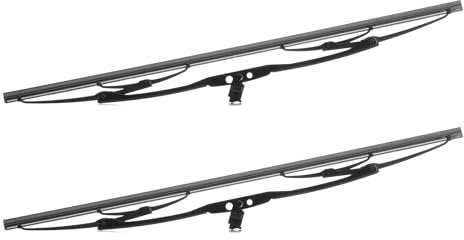 RIDEX Scheibenwischer Set Wischerblätter Satz ohne Spoiler Frontscheibenwischer Vorne Wischblattausführung: Standard Länge 1: 450mm Länge 2: 450mm 298W0053
