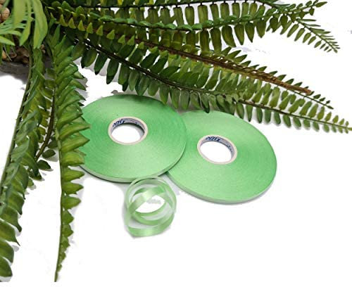 Curling Ribbon Rolls 5mm Width Crimped Ribbon for Balloons String Gift Wrapping Florists Wedding Party Decoration Festivals Arts/Crafts and Christmas Light-Green 50 Meters