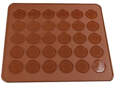 DOITOOL Alfombrillas De Silicona para Hornear Macarrones Tapetes De Silicona para Hornear Alfombrilla para Hornear Macarrones Estera para Hornear Pasteles Macarrón Pastelería