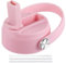 Straw Lid for Hydro Flask Wide Mouth Water Bottles, Top Lids with Straw Compatible with Hydro Flask 32 40 oz, Replacement Cap Wide Mouth Straws Flip Lid Flex Handle (Light Pink)