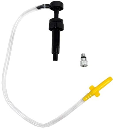 GATE14® Pompa Manuale per Cambio Olio Motore Fuoribordo con Siringa di Aspirazione