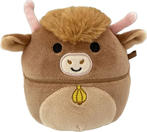 Squishmallows Calton The Highland Long Horn Cow Bull, 12,7 cm