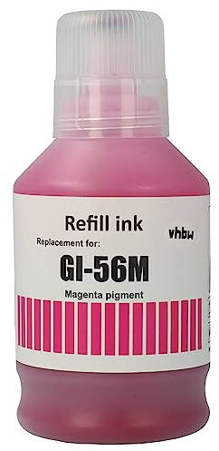 vhbw Nachfülltinte kompatibel mit Canon MAXIFY GX 3050 | GX 3040, GX 4040, GX 4050 Drucker - Refilltinte Magenta, Pigmentiert, 135ml