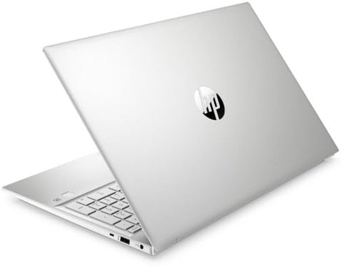 HP Pavilion 15-eh1004sf, Ordinateur Portable, AMD Ryzen 7 5700U, 16 Go RAM, 512 Go SSD, AMD Radeon Graphics, Écran 15.6 FHD IPS, Antireflet, Windows 11, Clavier AZERTY, Argent