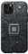 Coque pour iPhone 11 Pro Carte mère circuit microchip fond noir informatique