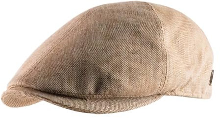 Flechet - Flatcap, Schiebermütze, Newsboy Cap Adelin - Size M - Camel
