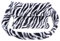 SAFIGLE 1 Stück Zebramuster Umhängetasche Mädchen Plüsch Umhängetasche Magnetknopf Plüschtasche Messenger Handtasche Zebrastreifen Plüschtasche Umhängetasche Einzelne Schultertasche Damen