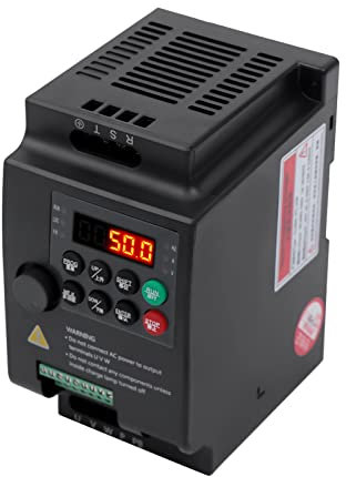 Convertisseur de fréquence 1,5 kW, convertisseur de fréquence triphasé entrée 380 V sortie 380 V régulateur de vitesse VFD variateur de fréquence triphasé