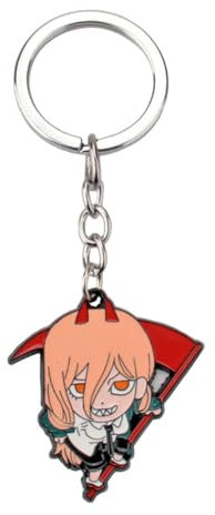 gangdiude-eu Chainsaw Man Fashion Keychain Creative Keychain Anime Keyring Personalised Pendant for Home and Car Keys Backpack Bag Pendant Ladies Men Teenagers