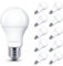 ehomeled E27 LED Glühbirne A60 Tageslichtweiß (4000K), 470 Lumen 3,4W (=40W), Energiesparende Klassische LED Birne, Ideal für Wohnzimmer, Schlafzimmer & Büro, 10er-Pack