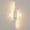 Comely LED Wandleuchte Innen Weiß 60CM, 20W 2250LM Mordern Wandlampe LED 3000K Warmweiß, Dekorative Wandbeleuchtung für Schlafzimmer Wohnzimmer Korridor Treppenhaus