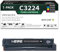 CMADJT C3224 C3326 Tonerkartuschen-Kombipack mit hoher Reichweite, Ersatz für Lexmark C3426 MC3224 MC3326 C3224dw C3326dw C3426dw MC3224adwe MC3224dwe-Seriendrucker, mit Chip,B-C3224