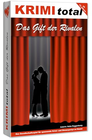 Krimi total ® Das Gift der Rivalen | Krimidinner für zu Hause | 9-10 Personen | Teenie, Schule und Theater
