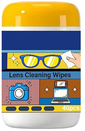 Lingettes de nettoyage pour salle de bain – Dissolvant de taches sans rayures | Lingettes nettoyantes pour lunettes, lunettes, fenêtres, smartphones et tablettes