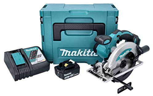 Scie circulaire 18V LXT Ø165 mm (1x5,0 Ah) en MAKPAC - MAKITA DSS610RT1J
