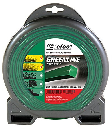FILO DECESPUGLIATORE EFCO GREENLINE QUADRO D3 MT15