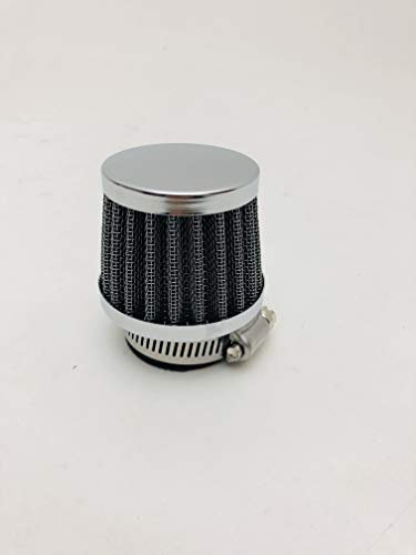 FILTRO ARIA CONICO CROMATO FILTER CARBURATORE DIAMETRO 28 MM NUOVO