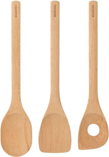 Brabantia Kit de 3 Ustensiles de Cuisine en Bois - Profile