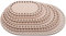 BENALI Creative Naturholzkorbboden, Oval Korbböden Set x 7 Stck, Holzbasis Für DIY, Korbböden zum Häkeln, Holzbasen für Häkelkorb 15cm-30cm (Set (15cm-30cm))
