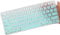MUBUY-GOL Magic Keyboard Skin for 2024/2023/2021 Apple iMac 24 Inch, Mint, Silicone, Waterproof and Dustproof