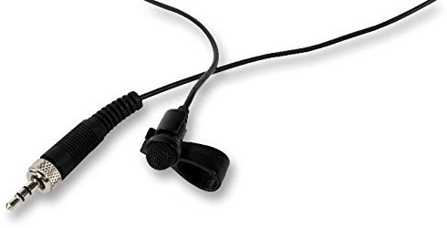 LAVALIER Microphone, 3.5MM Locking Jack | Microphones Wireless Audio Visual, 1 X Qty - MIC-LP2