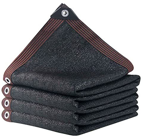 iEvery Garten Schattierungsnetz 90% Sun Mesh Sunblock Shade Cloth Tarp Net Segel Sun Shade Zaun Screen Markise und Überdachung geeignet für den Außenbereich(Size:10x10m)