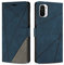 SONWO Hülle für Xiaomi Poco F3, Premium PU Leder Handyhülle Flip Case Wallet Lederhülle Silikon Schutzhülle Klapphülle für Xiaomi Poco F3, Blau