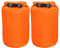 2 Stück Trockensäcke, leichte Trockensäcke, wasserdicht, schwimmend, ultimativer Trockensack für Outdoor, Wandern, Angeln, Camping, Wassersport, Orange 10l, 10 l, Dry Bag