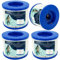 Filtro de SPA para Filtro de SPA, Cartucho de Filtro Hot Tub/SPA con Rosca para Filtro de SPA Clever SPA, Adecuado para Aqua SPA/Aquaparx/Ospazia/Nordic SPA/Etc. (4)