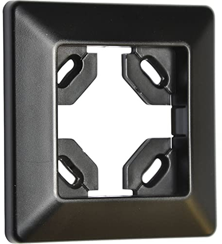 SIRO LED Rahmen zu Controller SL-CONT01 Dimmer Schalter - Ein-Knopf-Steuerung Rahmen aus robustem, Kunststoff schwarz matt