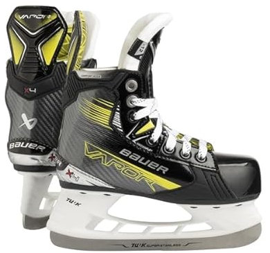 Bauer Vapor X4 Schlittschuhe Bambini, Weite :D, Skategröße YTH:13.5 YTH = 33.0