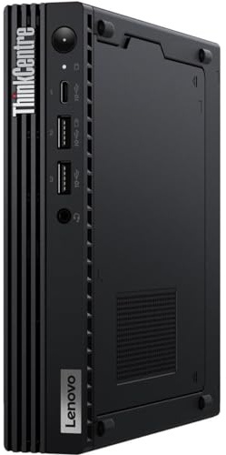 Lenovo ThinkCentre M90q Gen 3 Tiny Desktop Computer, Intel Core i5-12500 3.0GHz, 16GB RAM, 512GB SSD, Windows 11 Pro, Nero
