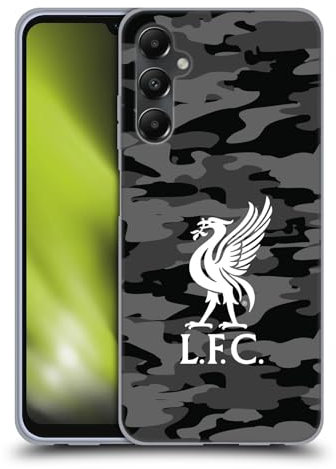 Head Case Designs Offizielle Liverpool Football Club Away Liver Bird Farben Camou Soft Gel Handyhülle Hülle kompatibel mit Samsung Galaxy A05s