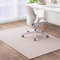 Bodenschutzmatte Bürostuhl, Bodenschutzmatte, Bürostuhl Matte, Schutzmatte Bürostuhl, Teppich Bürostuhl Geeignet, Büro Teppich, Weiß, 90 * 90CM