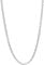 SilverAmber Jewellery UK - 925 Sterling Silver 20 Inch Delicate Italian Cable-Trace RW 1 mm Thin Chain Necklace - GCH01120