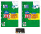 Lot De 2 Paquets de 300 Copies Doubles A4 Perforées Seyes + 1 Index Adhésif Blumie (600 Copies Doubles)