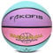 FAKOFIS Basketball Größe 5, Kinder Größe 3, Outdoor Indoor Street Arena Training Erwachsene Blau Rosa Violett 3