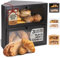 BakedBin Corner Bread Box for Kitchen Countertop - New 2025 Airtight Design - Extra Large, Double Layer Black BreadBox, Vintage Storage for Homemade Bread, Under Cabinet Organizer
