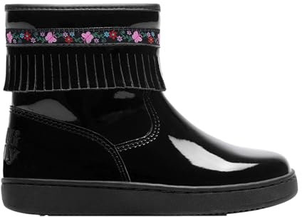 Lelli Kelly Stivale Vernice Frangetta Mix Regalo (nero, Sistema Taglie Calzature EU, Bambino Piccolo (2-5 anni), Donna, Numero, Media, 27)
