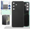 YHX-OU 6.2'' Nero Copribatteria per Samsung Galaxy S24 5G S921 Copri Batteria Sostituzione Posteriore Ricambio Posteriore Back Cover + Strumento di Installazione