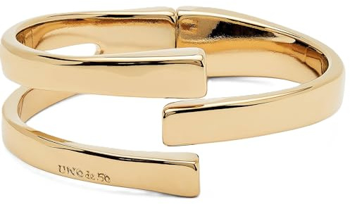 Uno de 50 – Stabiles Damenarmband, 18 Karat vergoldet, Größe L