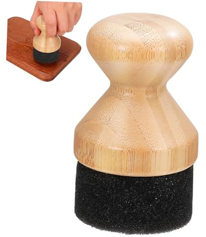 iplusmile Oil Wax Applicator for Cutting Board Block Oil Applicator for Decking Chopping Boards Essential